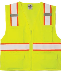 Chaleco de Malla con Contraste para Supervisor - Modelo 1195