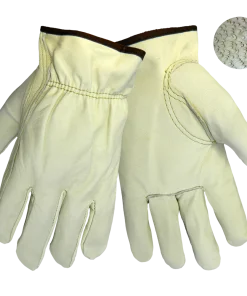 Guante de Trabajo de Cuero de Res de Grano - Modelo 3200B