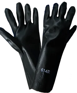 Guantes Frogwear PVC de Doble Inmersión de 14 Pulgadas, Económicos (Talla Única) - Modelo 614R
