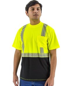 Camiseta de Alta Visibilidad con Franjas Segmentadas, Clase 2 – Modelo 75-5215
