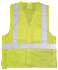 Chaleco de Seguridad de Alta Visibilidad Clase 2 con 5 Puntos de Liberación - Modelo JS1501 - Image 5
