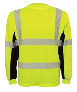 Camiseta de Alta Visibilidad con Material Elástico, Clase 3 - Modelo GLO-225LS