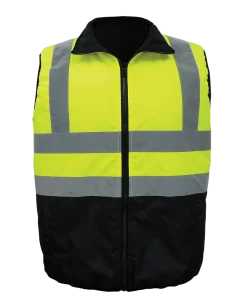 Chaleco de Seguridad Aislado Reversible de Alta Visibilidad - Modelo GLO-V1