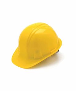 pyramex sl series cap style hard hat - Yellow, 4 point ratchet