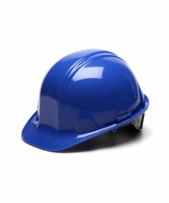 pyramex sl series cap style hard hat, blue, 4 point ratchet