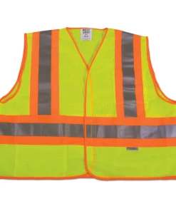 Chaleco de Malla con Gancho y Felpa (Velcro), Contraste 3M, Talla Única - Modelo JS1101