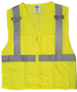 Chaleco de Malla Premium con Cierre - Modelo JS1005