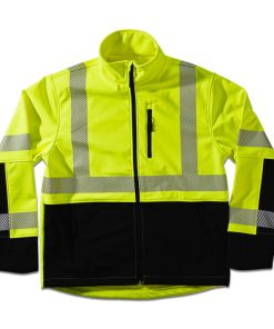 Chaqueta para Supervisión Soft Shell, Resistente al Agua y al Viento – Modelo SJ25345B