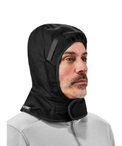 N-Ferno® - Forro de Invierno para Casco de Seguridad - 2 Capas, Forro de Felpa, Capa de Algodón, Largo hasta los Hombros - Modelo 6852