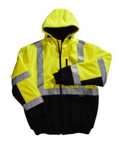 Chaqueta Softshell Aislante Impermeable y Resistente al Viento de Alta Visibilidad - SJ32145B