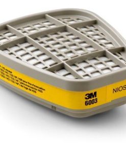 Cartucho 3M™ Vapores Orgánicos/Gases Ácidos 6003 – Paquete de 2