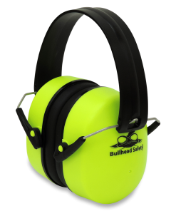 Bullhead Safety Hearing Protection - Premium High-Visibility Foldable Earmuffs