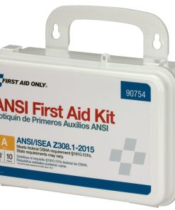 Kit de Primeros Auxilios de Plástico para 10 Personas