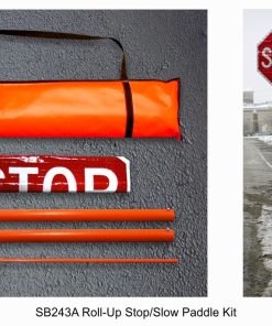 Paddle Stop/Slow - Roll-Up SB243A