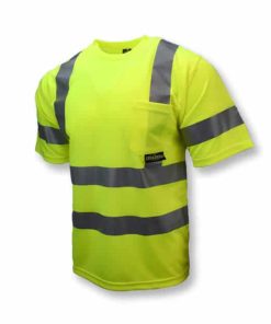 Radians ST11-3 Camiseta de Manga Corta de Alta Visibilidad Tipo R Clase 3 con Max-Dri™