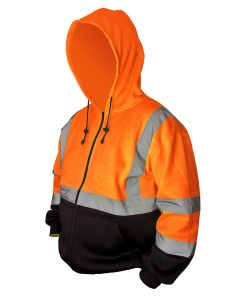 Sudadera con Capucha de Clase 3 con Cremallera Frontal - Modelo C3HOODDS-SO