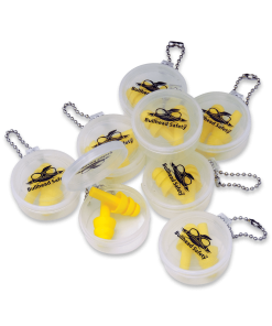Tapones Auditivos Reutilizables de Silicona Bullhead Safety NRR 23 dB - Sin Cordón - Modelo HP-S1 (100 Pares) - Image 4