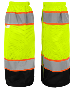 Polainas de Alta Visibilidad FrogWear® HV de Malla de Poliéster - Modelo GLO-G1