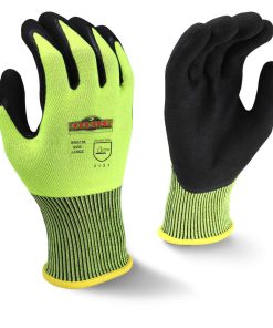 Guante de Alta Visibilidad Radians RWG10 Radwear® Silver Series™ de Punto con Recubrimiento (Venta por Docena)