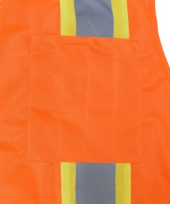 Chaleco de Seguridad Radians SV46 Surveyor Tipo R Clase 2 con Sistema de Liberación Rápida - Naranja de Seguridad - Image 10