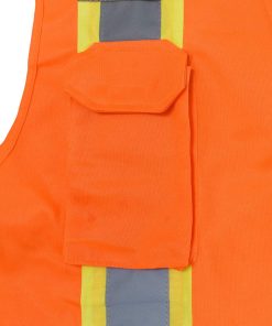Chaleco de Seguridad Radians SV46 Surveyor Tipo R Clase 2 con Sistema de Liberación Rápida - Naranja de Seguridad - Image 9