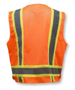 Chaleco de Seguridad Radians SV46 Surveyor Tipo R Clase 2 con Sistema de Liberación Rápida - Naranja de Seguridad - Image 4