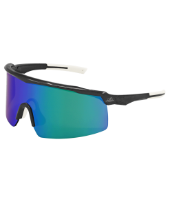 Gafas de seguridad Whipray™ con lentes espejo verde y tecnología Performance Fog, marco gris brillante - BH32916PFT