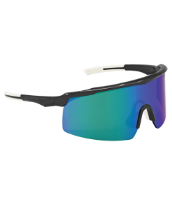 Gafas de seguridad Whipray™ con lentes espejo verde y tecnología Performance Fog, marco gris brillante - BH32916PFT - Image 3