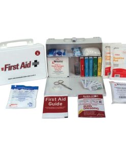 Kit de primeros auxilios de plástico para 25 personas, Clase A – FA25