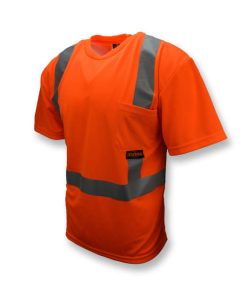 Camiseta de seguridad de alta visibilidad Clase 2 Radians ST11 con Max-Dri™ – ST11-2POS (naranja)