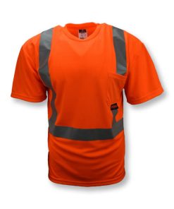Camiseta de seguridad de alta visibilidad Clase 2 Radians ST11 con Max-Dri™ – ST11-2POS (naranja) - Image 3