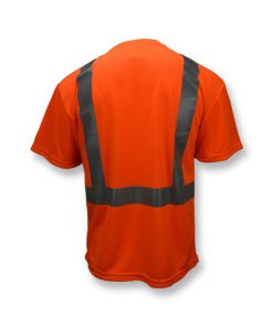 Camiseta de seguridad de alta visibilidad Clase 2 Radians ST11 con Max-Dri™ – ST11-2POS (naranja) - Image 4