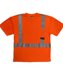 Camiseta de seguridad de alta visibilidad Clase 2 Radians ST11 con Max-Dri™ – ST11-2POS (naranja) - Image 6