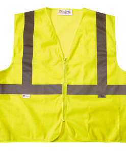 Chaleco de seguridad de malla con cremallera **Xtreme Visibility Value Clase 2** – **SV3315MZ**
