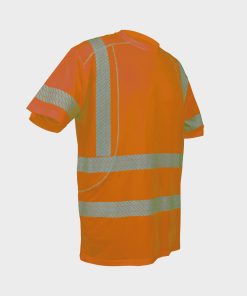 Camiseta de seguridad atlética de alto rendimiento y elasticidad Wickmaster® Premium - Naranja – 2005-O