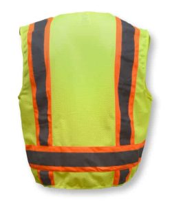 Chaleco de seguridad Radians SV6 de dos tonos para supervisor, Tipo R Clase 2, sólido/malla. - Image 10