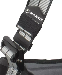 Arnés de construcción **Safewaze PRO+ Slate**: Aluminio 3D, cierre rápido de aluminio en pecho y piernas – 021-1823 (Talla Mediana) - Image 8