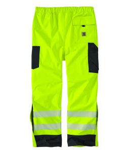 Pantalón de alta visibilidad Carhartt Storm Defender de ajuste holgado, peso medio, Clase E – 105299 - Image 5