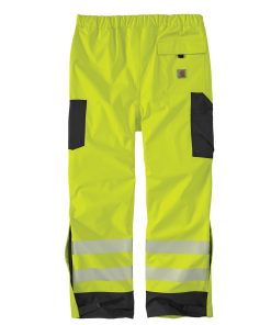 Pantalón de alta visibilidad Carhartt Storm Defender de ajuste holgado, peso medio, Clase E – 105299 - Image 4