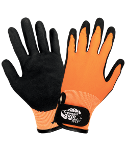 Guantes Tsunami Grip® MF de alta visibilidad con recubrimiento de nitrilo Mach Finish en la palma, resistentes a cortes, abrasiones y perforaciones - 510MFV