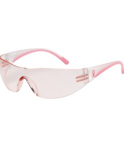 Gafas de Seguridad PIP 250-10-0904 Eva sin Montura con Patillas Rosadas, Lente Rosa y Recubrimiento Antirrayaduras