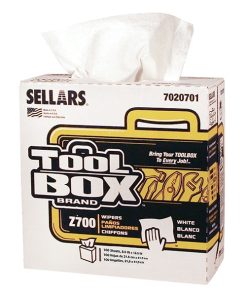 Toallas TOOLBOX® Z700 Blancas Intercaladas para Caja de Herramientas