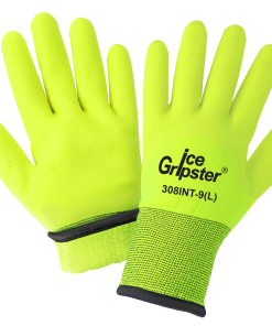 Guantes Ice Gripster® Aislados de Alta Visibilidad con Palma Recubierta en Tres Cuartos - Modelo 308INT