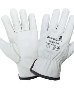 Guantes de Conductor de Cuero Flor de Cabra Resistentes a Cortes y Calor con Forro de Aralene® - Modelo CR3900